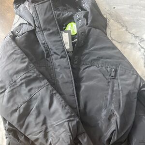 BCBG Black Quilted Jacket